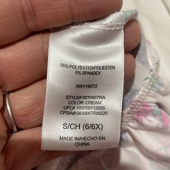 Dream works Trolls 6/6x drop waist tank dress worn once stretchy fabric euc - Picture 5 of 7